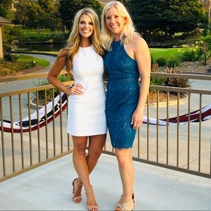 ZARA Crossed Back Dress